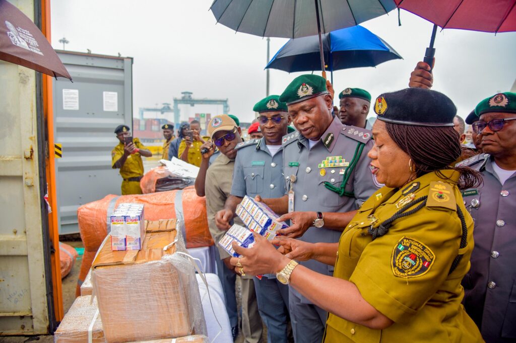Customs Seizes N53.39bn Worth of Narcotics, Expired Pharmaceuticals at Apapa, Hands Over Contraband to NDLEA, NAFDAC 4 145409
