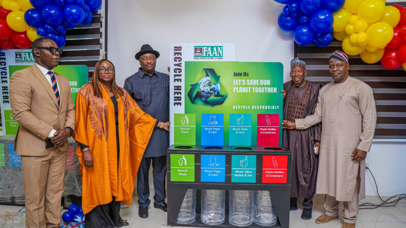 FAAN Rolls Out Three-Phase Waste Management Initiative to Drive Greener Airports