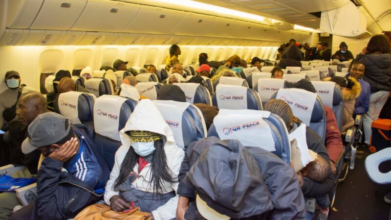Air Peace Completes Fourth South Africa Evacuation, Repatriates 1,085 Nigerians