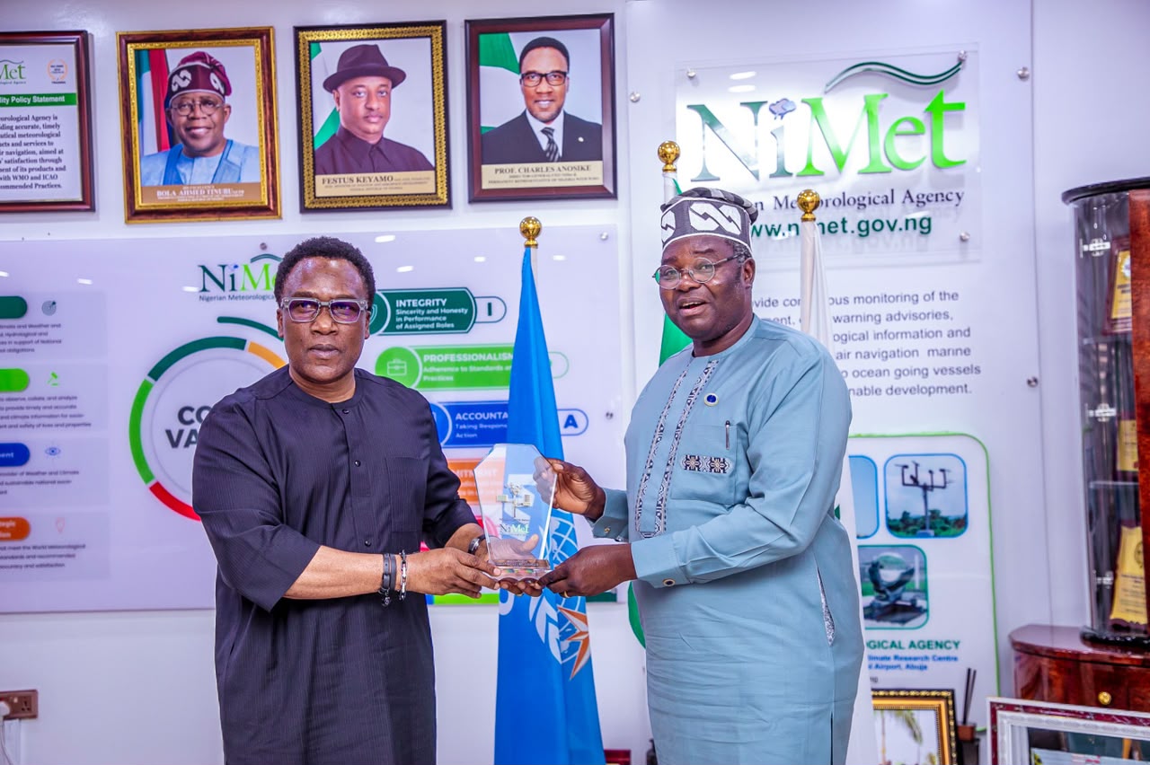 NiMet, NASRDA Deepen Earth Observation Partnership, Eye Meteorological Satellite