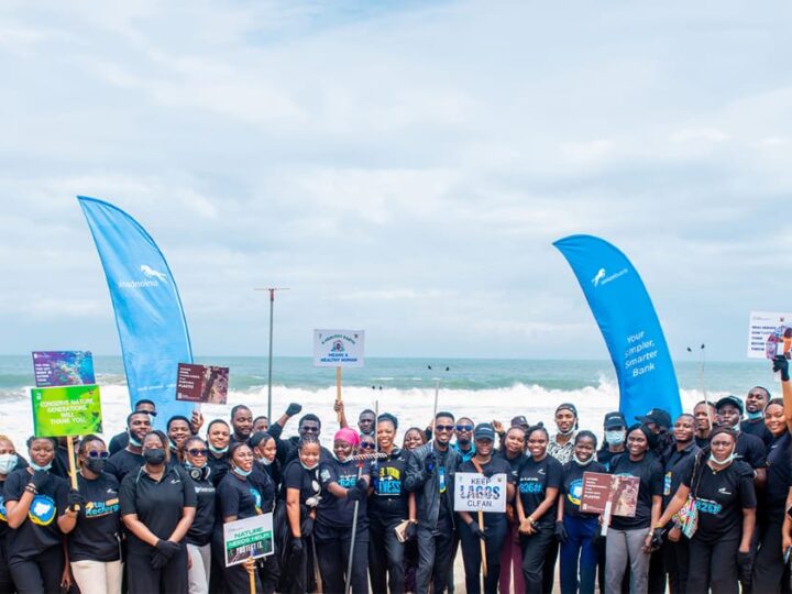 Union Bank Employees Remove Over 200kg of Waste in Lagos Beach Cleanup Drive