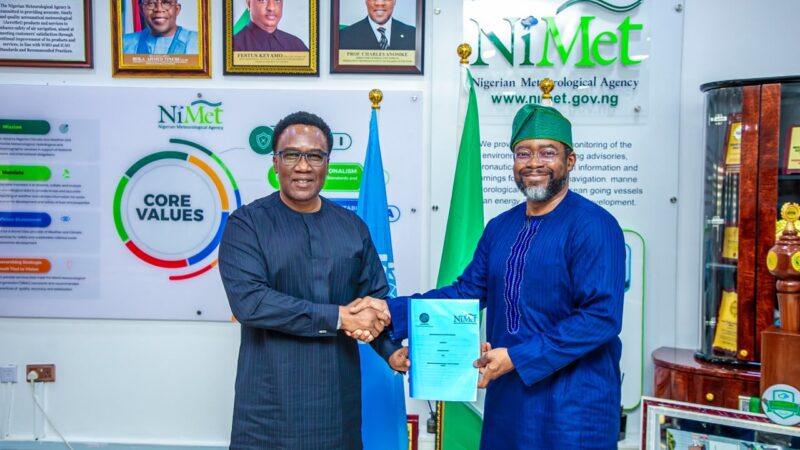 NiMet, AKADEMIYA2063 Partner on AI-Driven Climate Services, Food Security