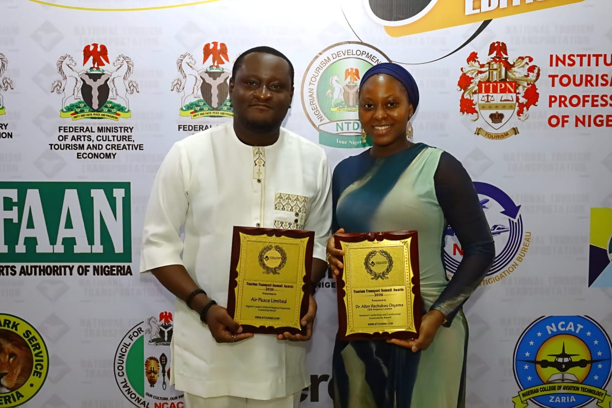 Air Peace, Allen Onyema Bag NTTSE 2026 Awards for Driving Regional Aviation Growth