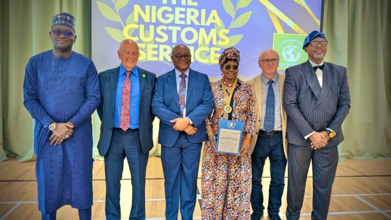 Nigeria Customs Wins Commonwealth Gold Award for Customs Cares CSR Initiative