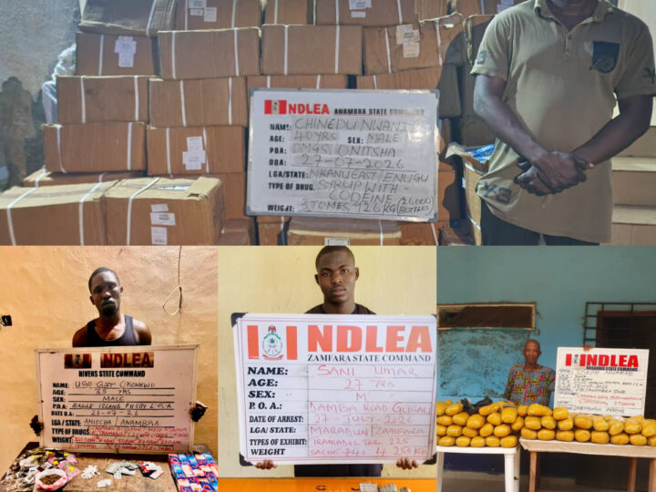 NDLEA Intercepts Cocaine Hidden in Mortar, Backpack Bound for China, Italy