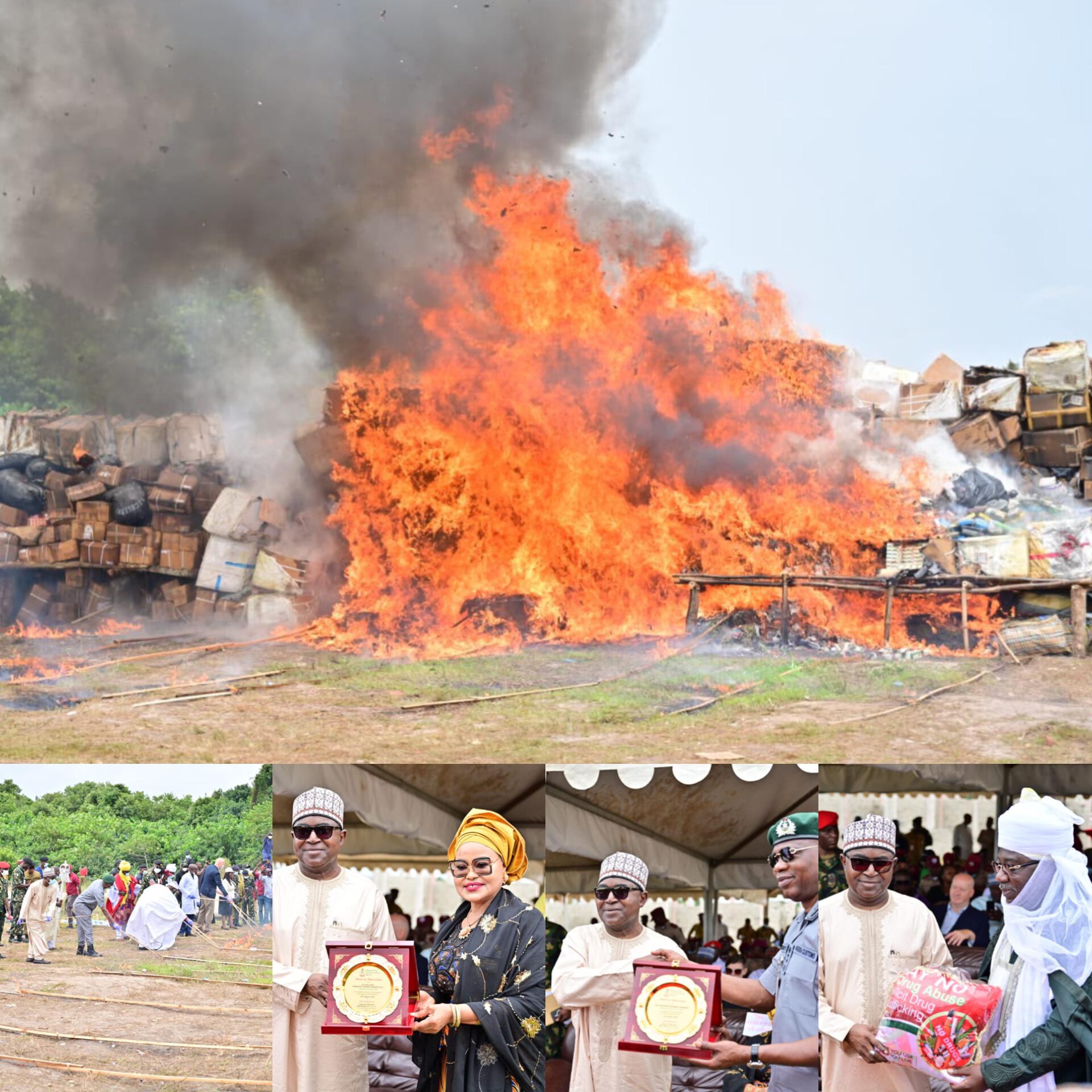 NDLEA destroys N301bn worth of cocaine, heroin, opioids, others in Lagos