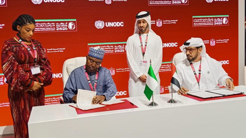 NDLEA, UAE Anti-Drug Agency Sign MoU to Intensify Crackdown on Trafficking