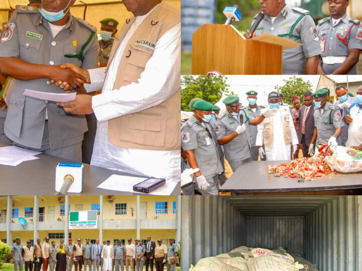 Customs hands over 189,000 seized cartridges to arms control centre