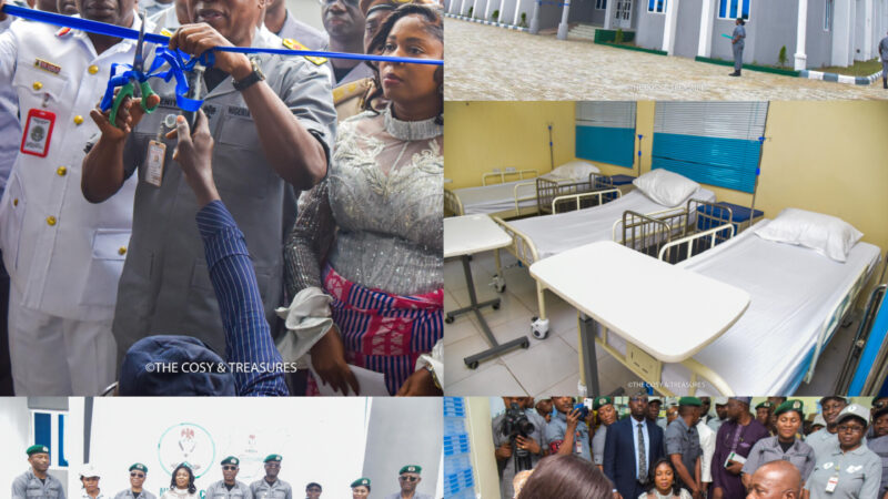 Customs Rehabilitates Ebubu Primary Healthcare Centre, Boosts Healthcare Delivery in Eleme