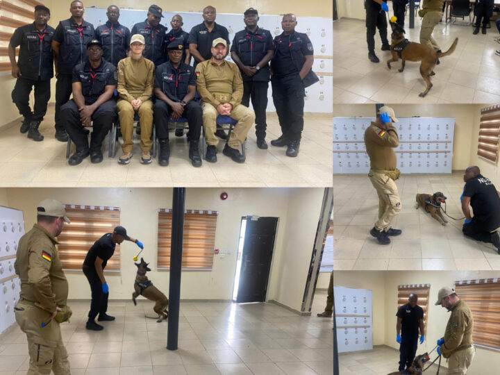 NDLEA Canine Handlers Get Specialised Training From German Experts