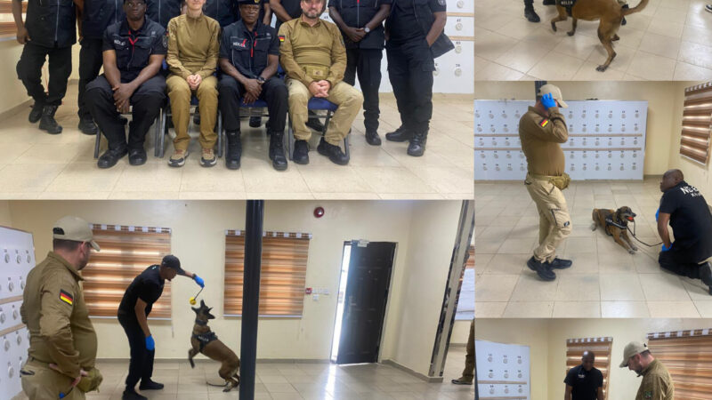 NDLEA Canine Handlers Get Specialised Training From German Experts