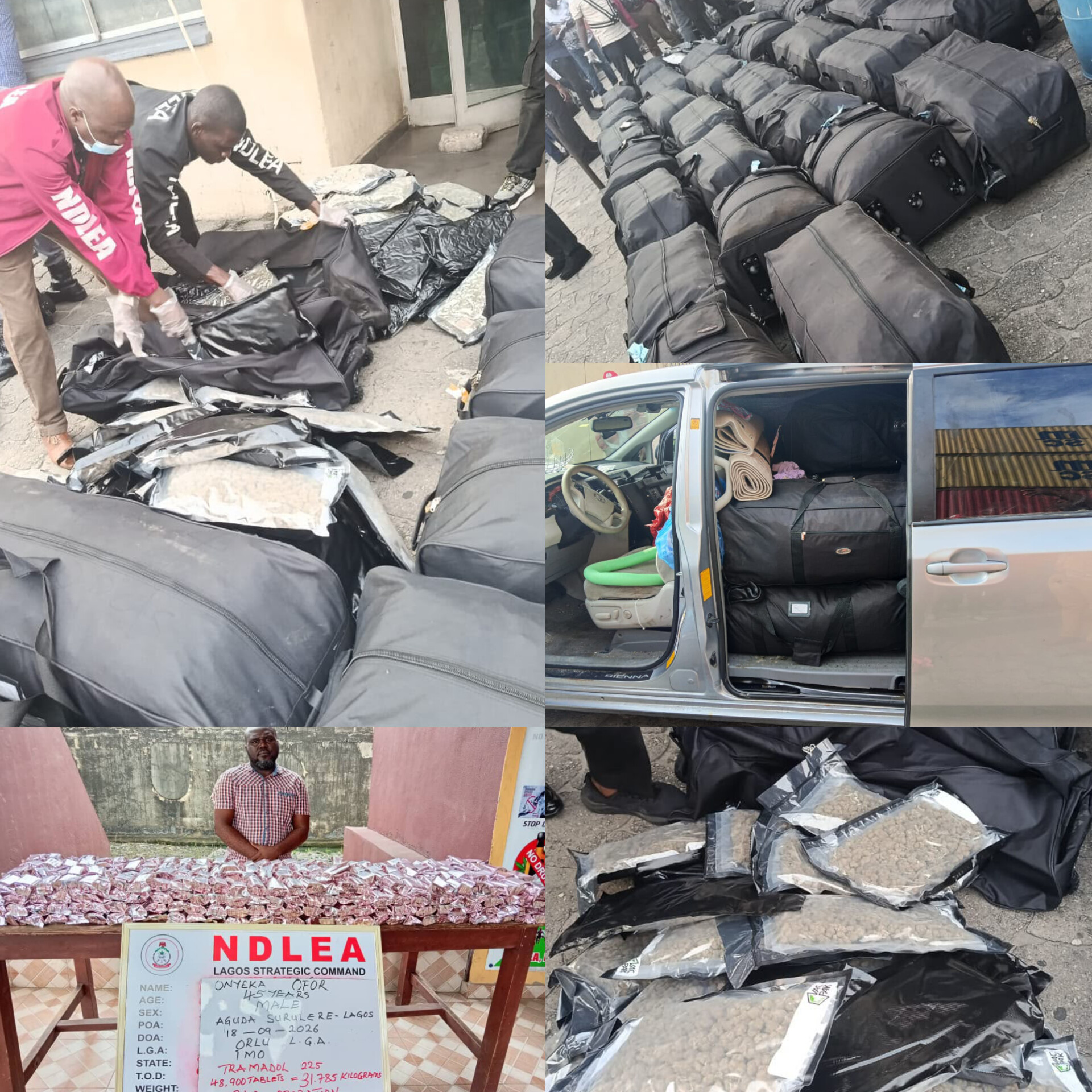 NDLEA Seizes N3.4bn Drugs, Arrests Fake Police Officer, Mechanic-Dealer