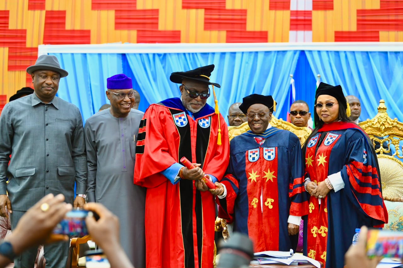 ABUAD Confers Honorary Doctorate on United Nigeria Airlines Chairman, Ooni, Oyebanji Praise Carrier